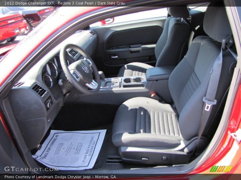 Redline 3 Coat Pearl / Dark Slate Gray 2012 Dodge Challenger SXT