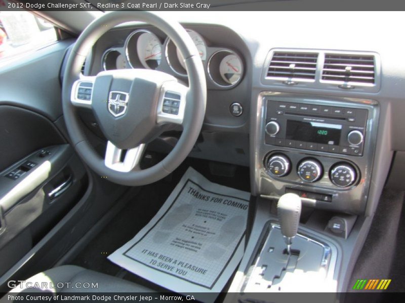 Redline 3 Coat Pearl / Dark Slate Gray 2012 Dodge Challenger SXT
