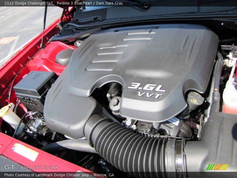 Redline 3 Coat Pearl / Dark Slate Gray 2012 Dodge Challenger SXT