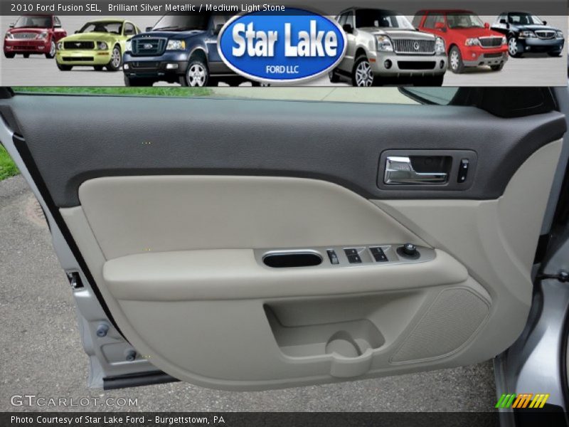 Brilliant Silver Metallic / Medium Light Stone 2010 Ford Fusion SEL