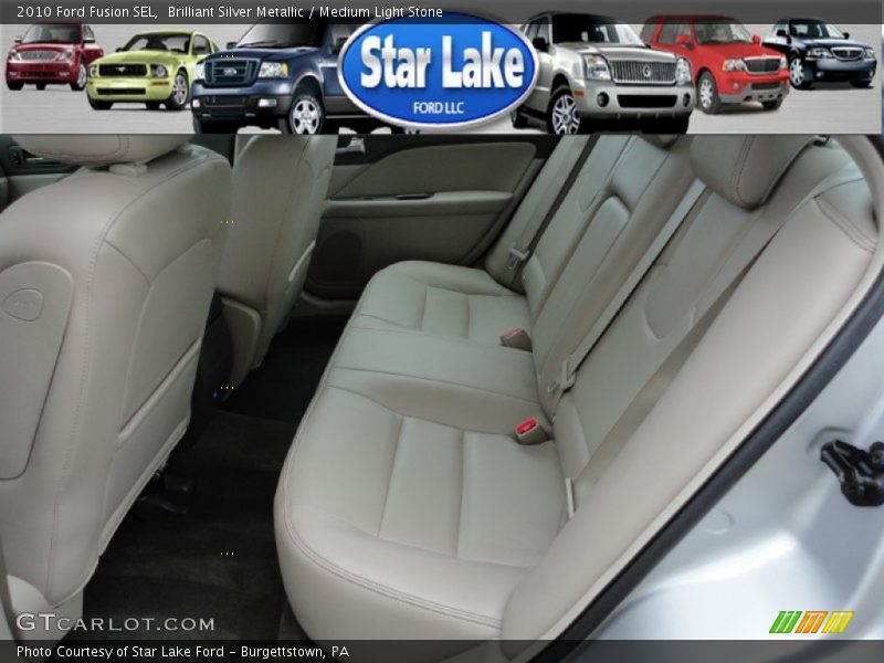 Brilliant Silver Metallic / Medium Light Stone 2010 Ford Fusion SEL