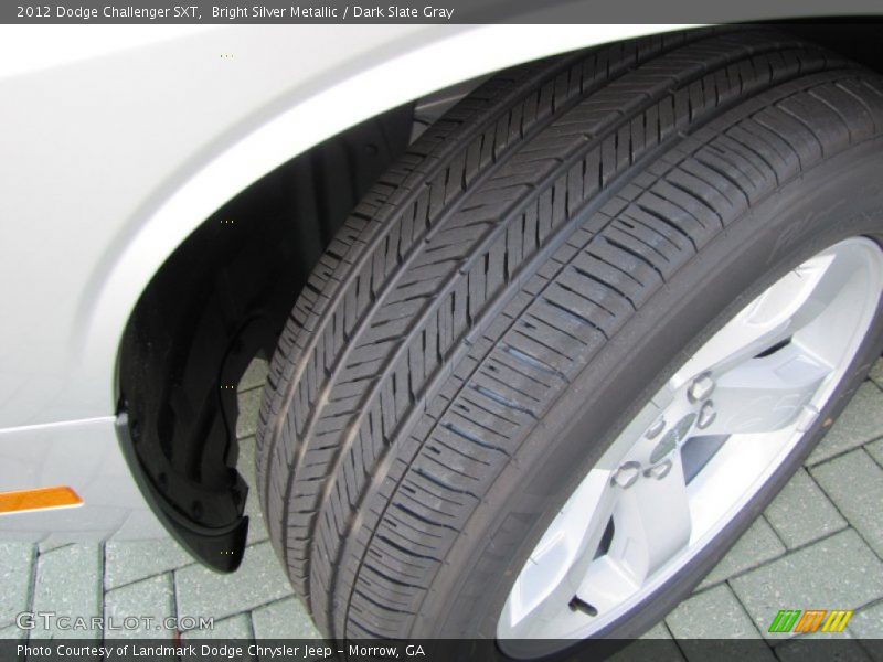 Bright Silver Metallic / Dark Slate Gray 2012 Dodge Challenger SXT