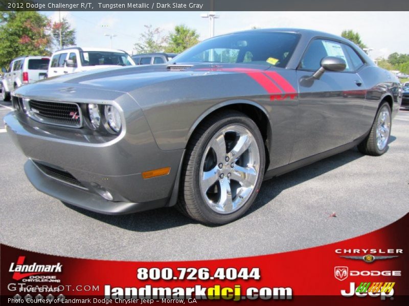 Tungsten Metallic / Dark Slate Gray 2012 Dodge Challenger R/T