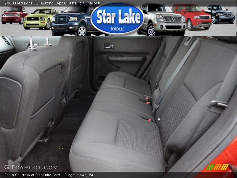 Blazing Copper Metallic / Charcoal 2008 Ford Edge SE