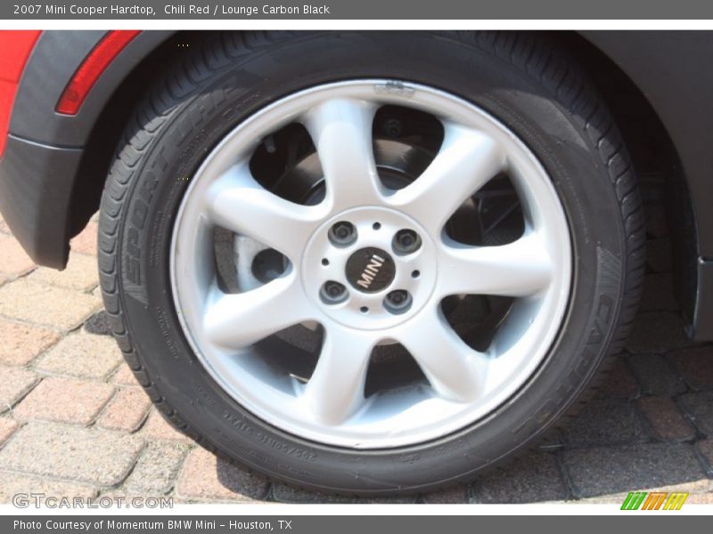 Chili Red / Lounge Carbon Black 2007 Mini Cooper Hardtop