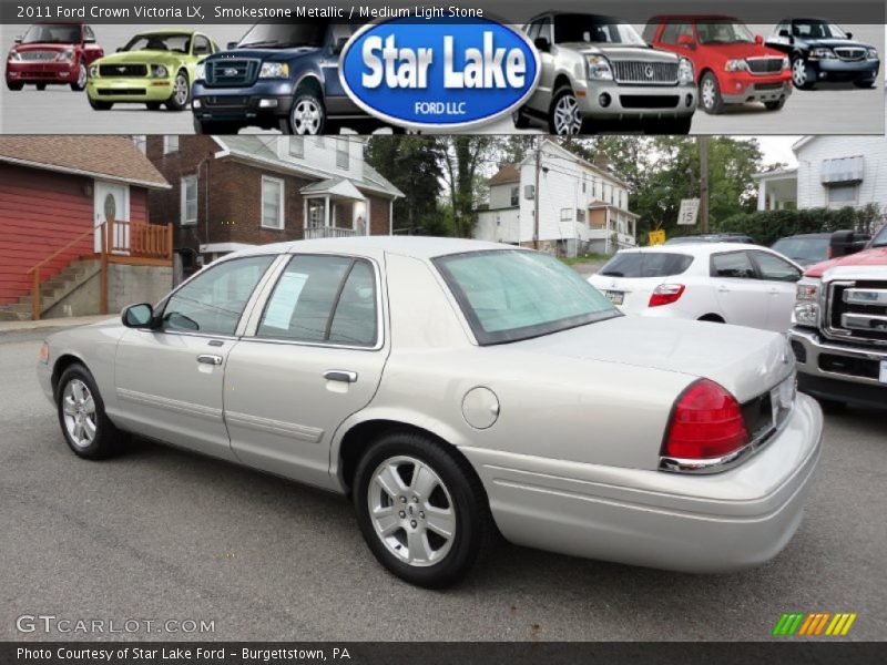 Smokestone Metallic / Medium Light Stone 2011 Ford Crown Victoria LX