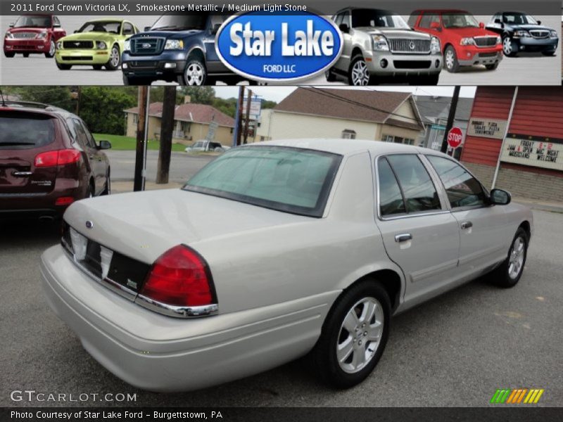 Smokestone Metallic / Medium Light Stone 2011 Ford Crown Victoria LX