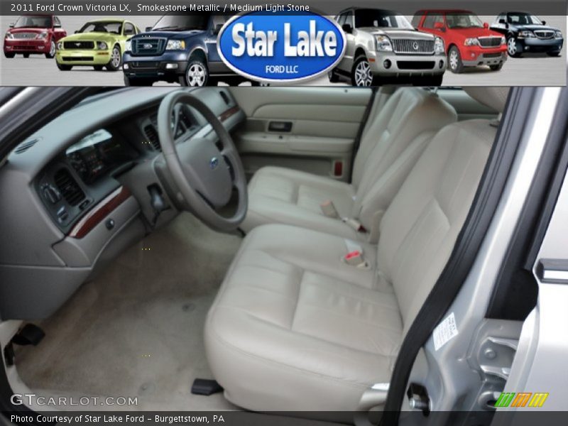 Smokestone Metallic / Medium Light Stone 2011 Ford Crown Victoria LX