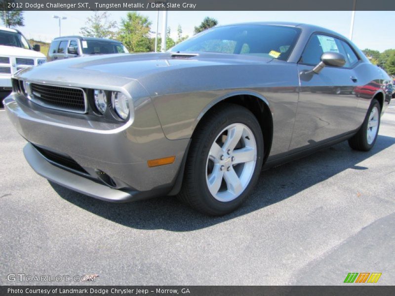 Tungsten Metallic / Dark Slate Gray 2012 Dodge Challenger SXT