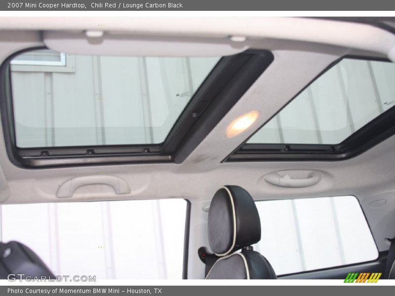 Chili Red / Lounge Carbon Black 2007 Mini Cooper Hardtop