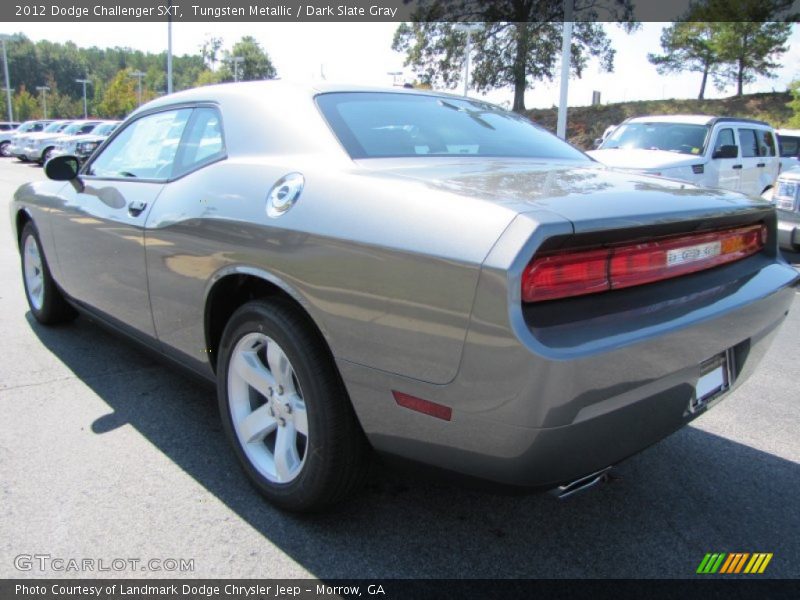Tungsten Metallic / Dark Slate Gray 2012 Dodge Challenger SXT