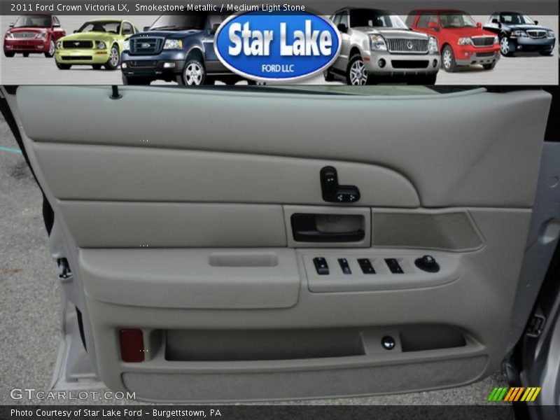 Smokestone Metallic / Medium Light Stone 2011 Ford Crown Victoria LX