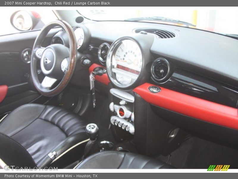 Chili Red / Lounge Carbon Black 2007 Mini Cooper Hardtop