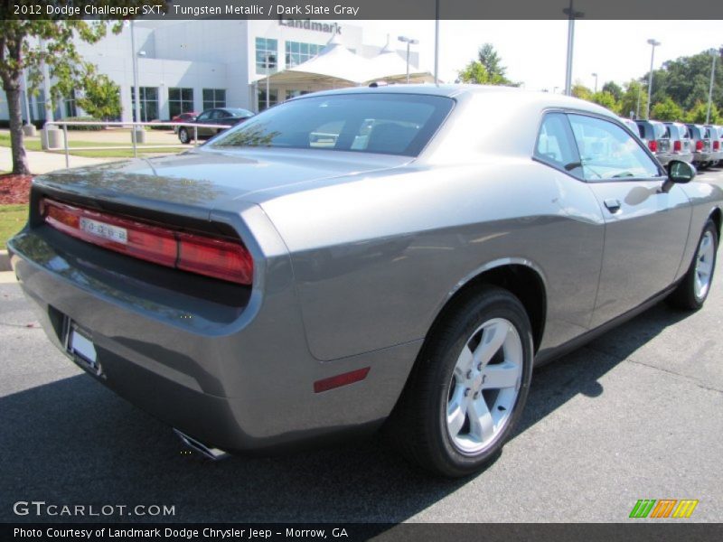 Tungsten Metallic / Dark Slate Gray 2012 Dodge Challenger SXT