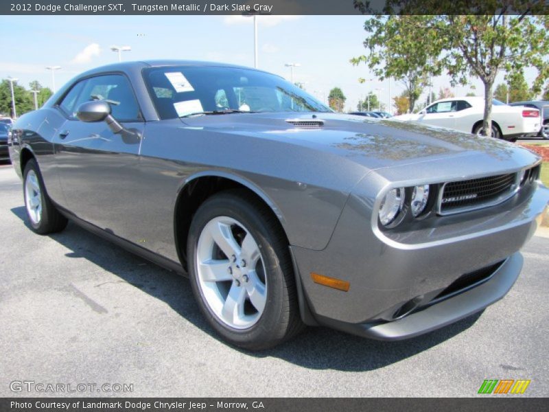 Tungsten Metallic / Dark Slate Gray 2012 Dodge Challenger SXT