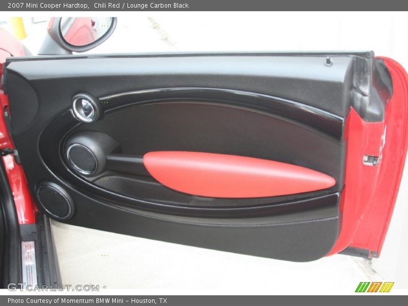 Chili Red / Lounge Carbon Black 2007 Mini Cooper Hardtop