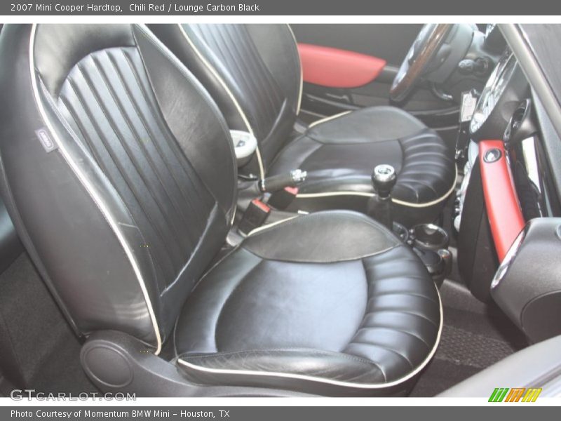 Chili Red / Lounge Carbon Black 2007 Mini Cooper Hardtop