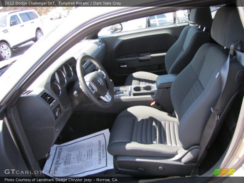 Tungsten Metallic / Dark Slate Gray 2012 Dodge Challenger SXT
