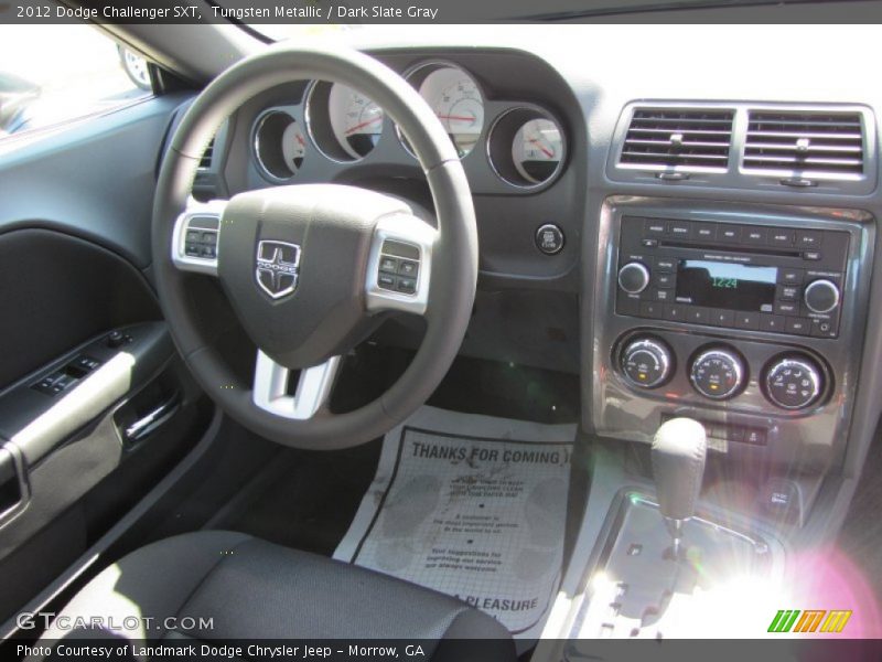 Tungsten Metallic / Dark Slate Gray 2012 Dodge Challenger SXT