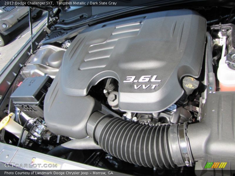 Tungsten Metallic / Dark Slate Gray 2012 Dodge Challenger SXT