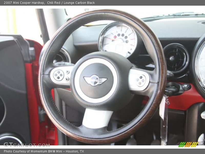 Chili Red / Lounge Carbon Black 2007 Mini Cooper Hardtop