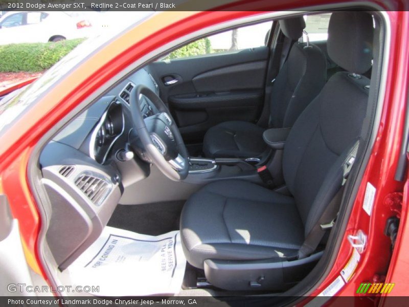  2012 Avenger SXT Black Interior