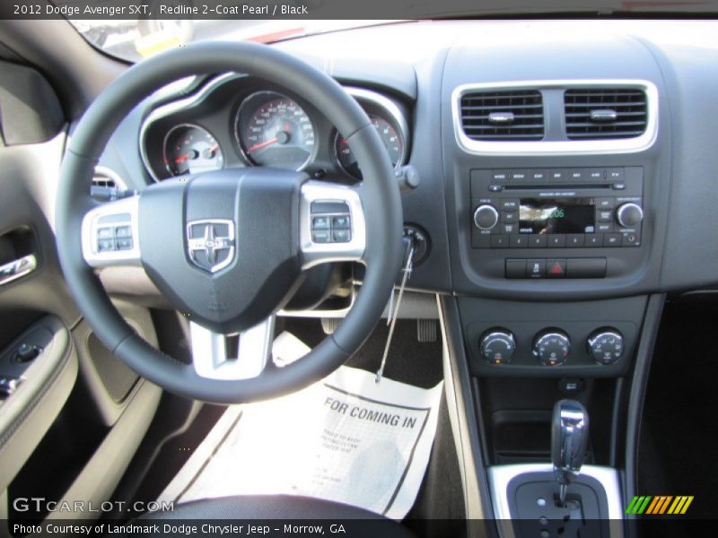 Dashboard of 2012 Avenger SXT