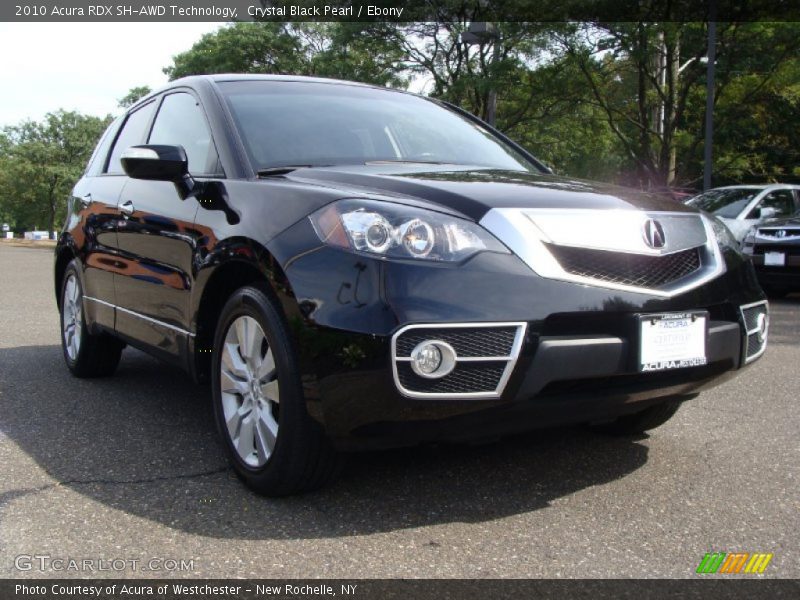 Crystal Black Pearl / Ebony 2010 Acura RDX SH-AWD Technology
