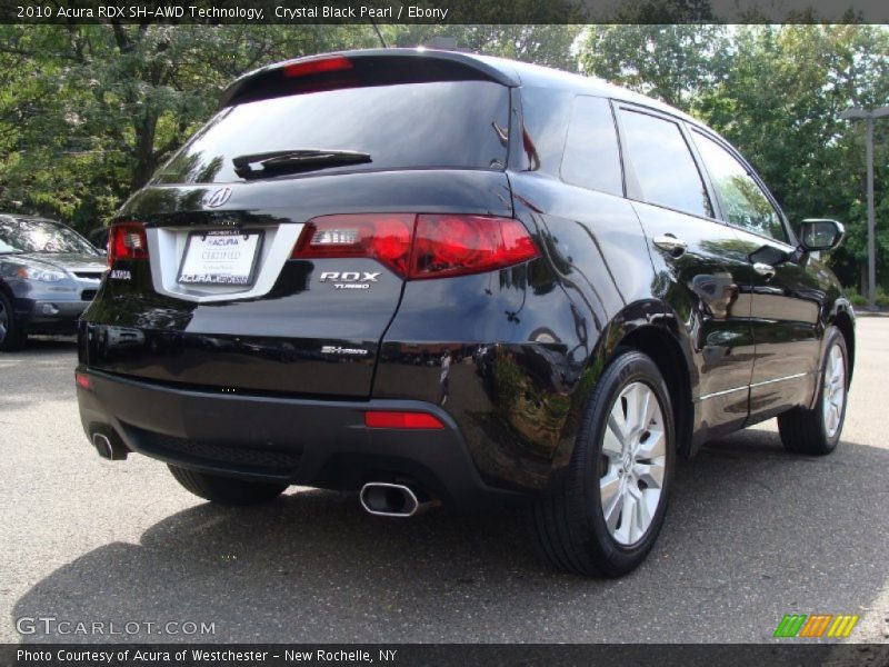 Crystal Black Pearl / Ebony 2010 Acura RDX SH-AWD Technology