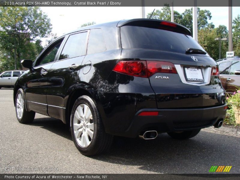 Crystal Black Pearl / Ebony 2010 Acura RDX SH-AWD Technology