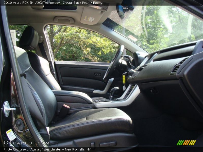 Crystal Black Pearl / Ebony 2010 Acura RDX SH-AWD Technology