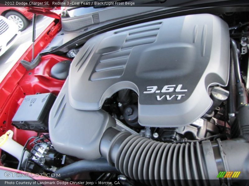  2012 Charger SE Engine - 3.6 Liter DOHC 24-Valve Pentastar V6