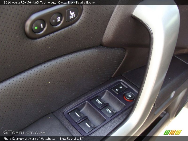 Crystal Black Pearl / Ebony 2010 Acura RDX SH-AWD Technology