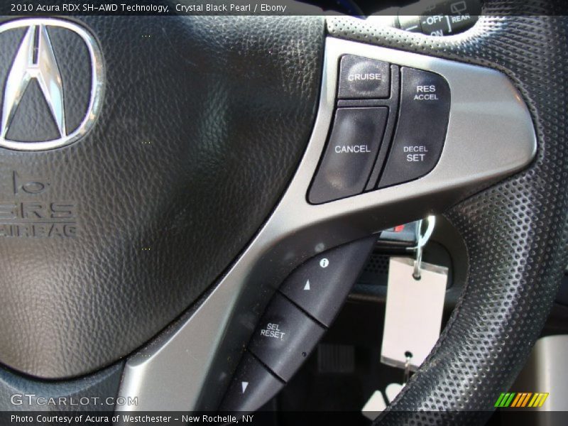 Controls of 2010 RDX SH-AWD Technology