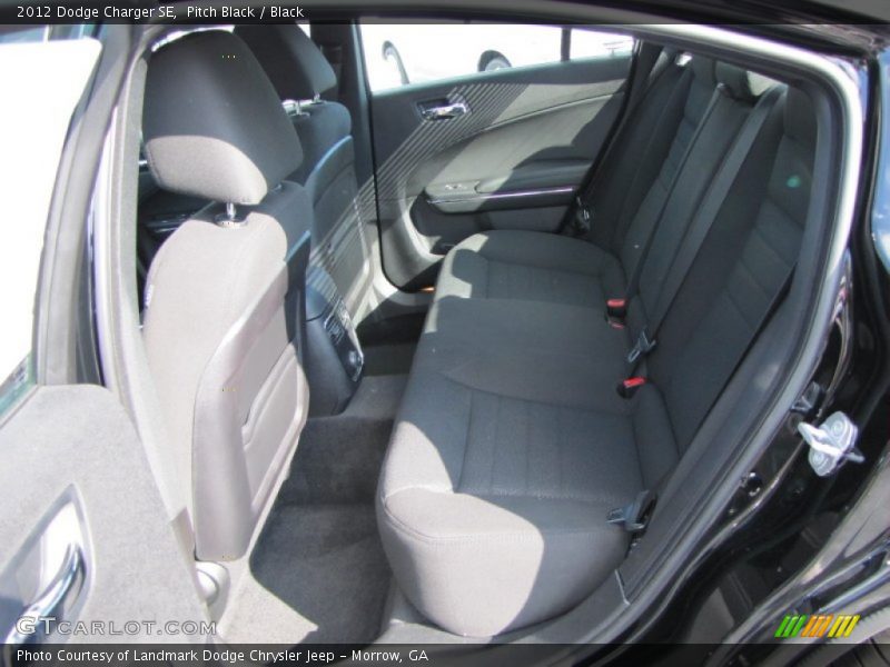  2012 Charger SE Black Interior