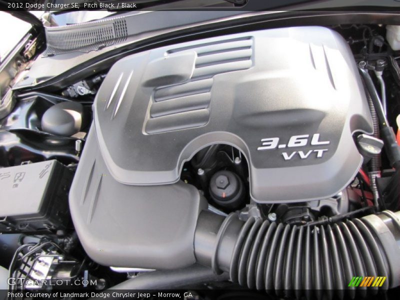  2012 Charger SE Engine - 3.6 Liter DOHC 24-Valve Pentastar V6