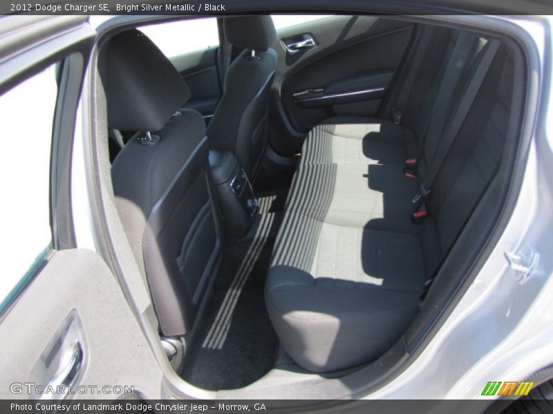 Bright Silver Metallic / Black 2012 Dodge Charger SE