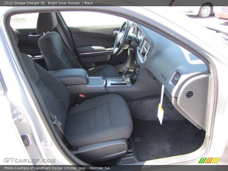 2012 Charger SE Black Interior