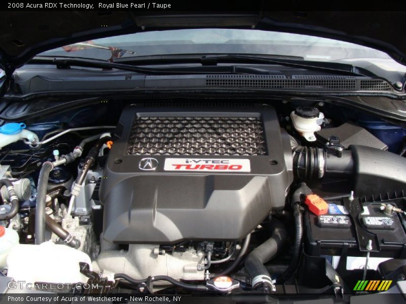 Royal Blue Pearl / Taupe 2008 Acura RDX Technology
