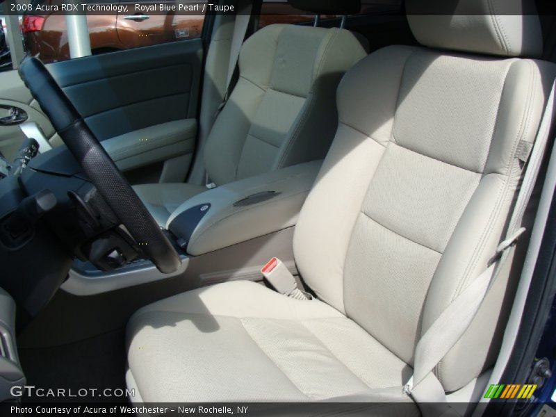Royal Blue Pearl / Taupe 2008 Acura RDX Technology