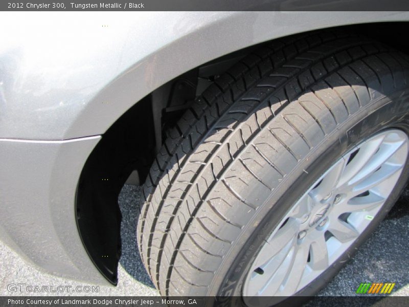 Tungsten Metallic / Black 2012 Chrysler 300