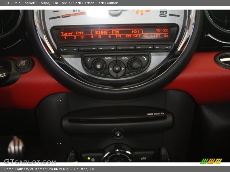 Controls of 2012 Cooper S Coupe