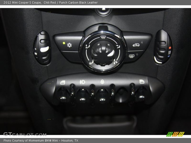 Controls of 2012 Cooper S Coupe