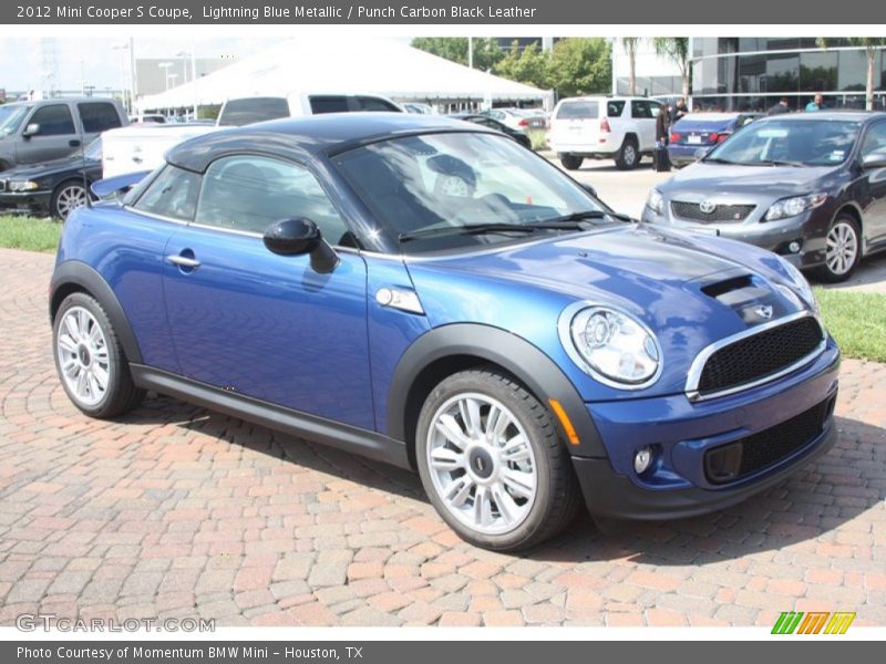  2012 Cooper S Coupe Lightning Blue Metallic
