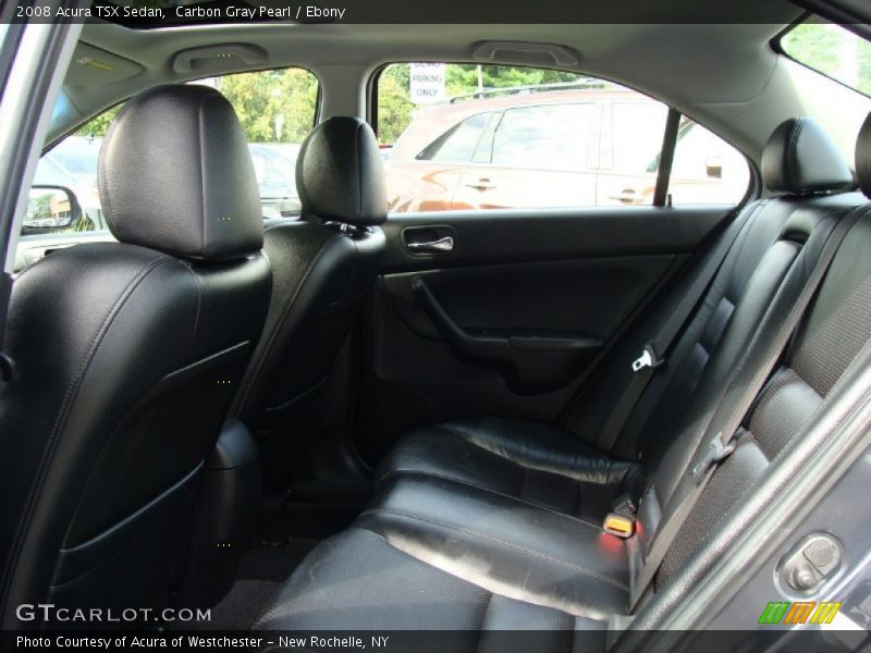 Carbon Gray Pearl / Ebony 2008 Acura TSX Sedan