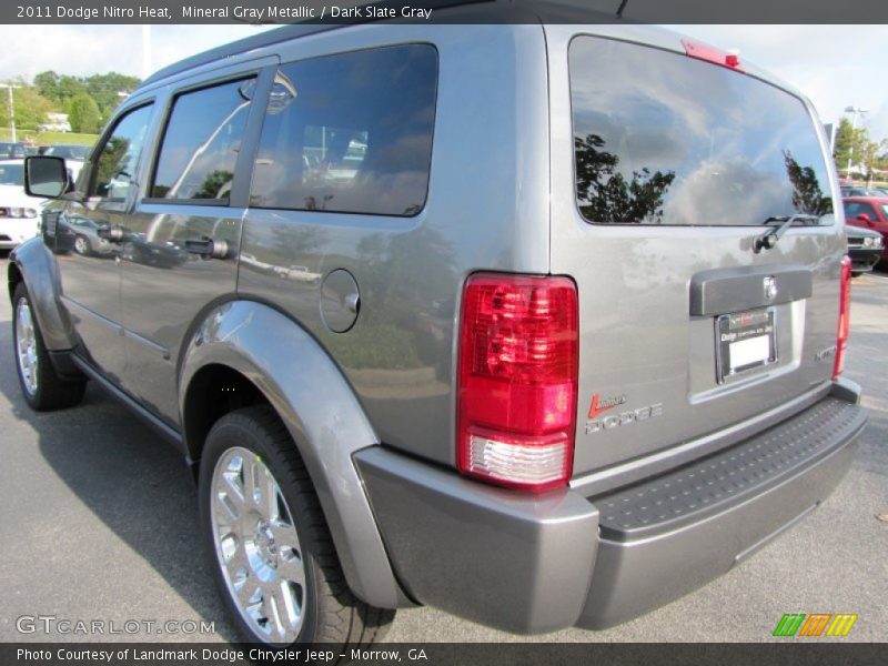 Mineral Gray Metallic / Dark Slate Gray 2011 Dodge Nitro Heat