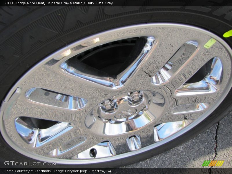 Mineral Gray Metallic / Dark Slate Gray 2011 Dodge Nitro Heat