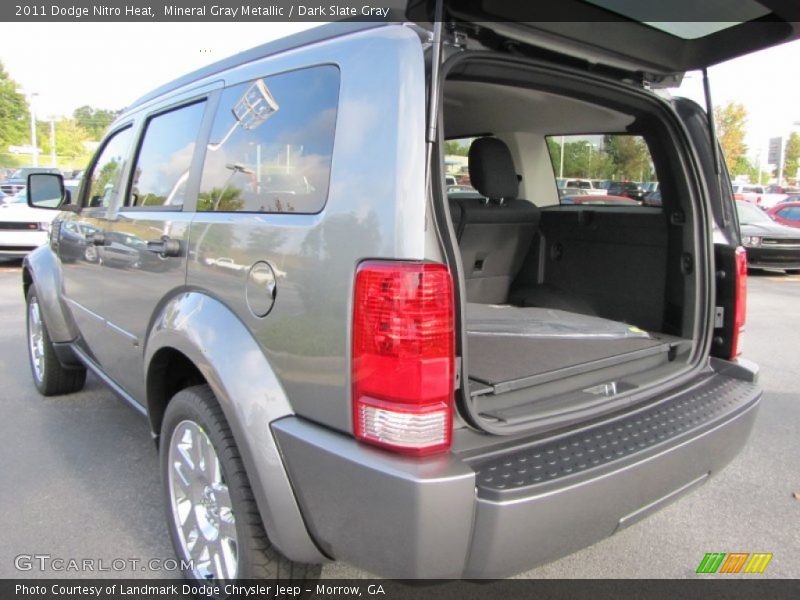 Mineral Gray Metallic / Dark Slate Gray 2011 Dodge Nitro Heat