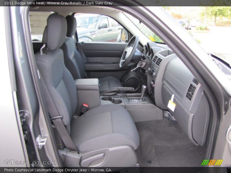 Mineral Gray Metallic / Dark Slate Gray 2011 Dodge Nitro Heat