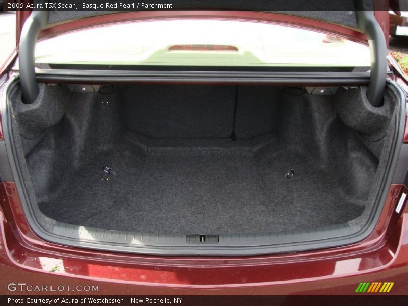 Basque Red Pearl / Parchment 2009 Acura TSX Sedan